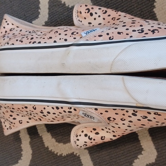Vans Leila Hurst Animal Print Slip On Sneakers Women's 10 - Picture 13 of 16